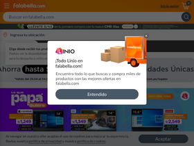 'linio.com.pe' screenshot