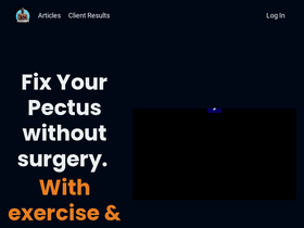 'fixpectus.com' screenshot