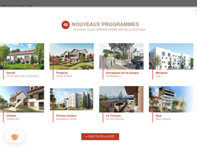 'trouver-un-logement-neuf.com' screenshot