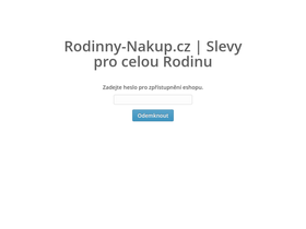 'rodinny-nakup.cz' screenshot