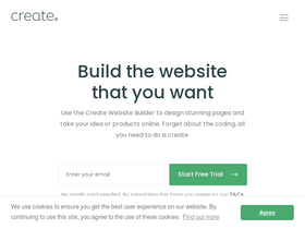 'create.net' screenshot