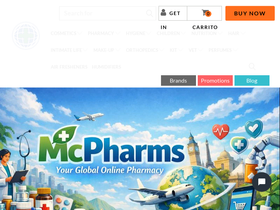 mcpharms.com homepage screenshot