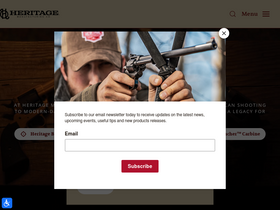 'heritagemfg.com' screenshot