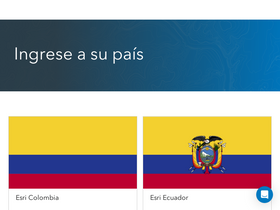 'esri.co' screenshot