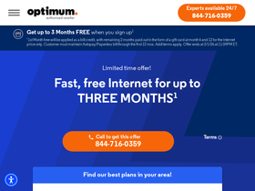 optimuminternetservice.com