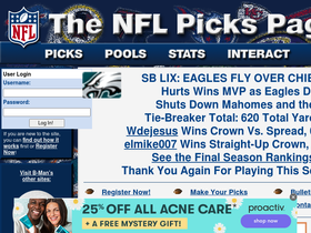 nfl picks page