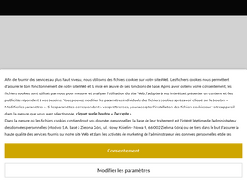 'modivo.fr' screenshot