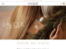 'lalique.com' screenshot