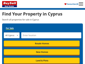 'buysellcyprus.com' screenshot