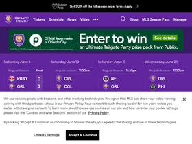 'orlandocitysc.com' screenshot