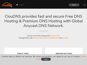'cloudns.net' screenshot