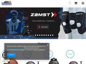 'basketo.pl' screenshot