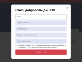 'veteransrussian.ru' screenshot