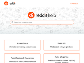 'reddithelp.com' screenshot