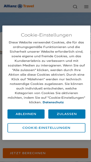 Allianz Reiseversicherung De Analytics Market Share Data Ranking Similarweb