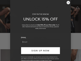 Carbon38 website screenshot