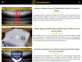 'jeunesfooteux.com' screenshot