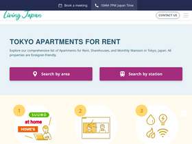 'livingjapan.com' screenshot