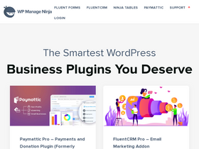 'wpmanageninja.com' screenshot