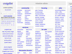 winstonsalem.craigslist.org Traffic Analytics & Market Share | Similarweb