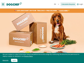 'dogchef.com' screenshot