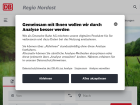 'dbregio-berlin-brandenburg.de' screenshot