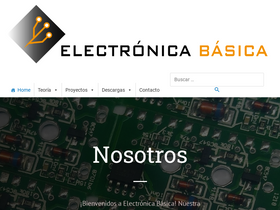 'electronicabasica.site' screenshot