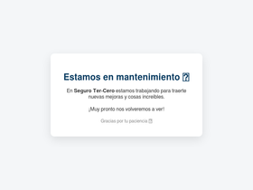 'segurotercero.com' screenshot