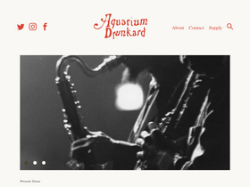 'aquariumdrunkard.com' screenshot