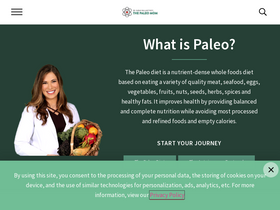 'thepaleomom.com' screenshot