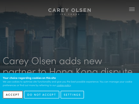 'careyolsen.com' screenshot