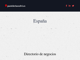 'pasteleriasselvi.es' screenshot
