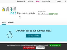 'arp-gan.be' screenshot