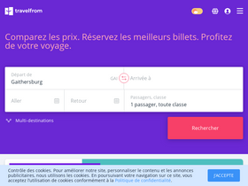 'travelfrom.fr' screenshot