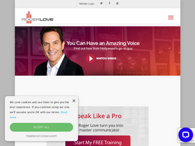 'rogerlove.com' screenshot