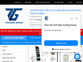 'linhkientruonggiang.com' screenshot