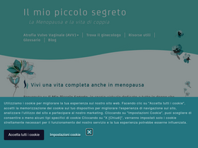 'ilmiopiccolosegreto.it' screenshot