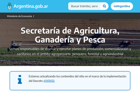 'magyp.gob.ar' screenshot