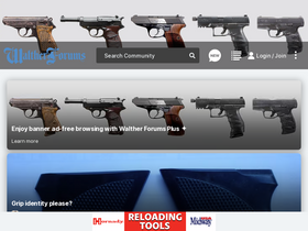 'waltherforums.com' screenshot