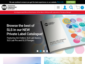 'scientificlabs.co.uk' screenshot