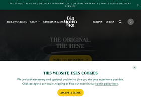 'biggreenegg.co.uk' screenshot