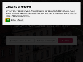 'teraz-otwarte.pl' screenshot