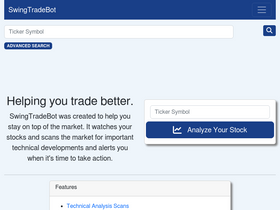 'swingtradebot.com' screenshot
