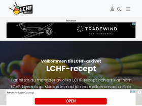 'lchfarkivet.se' screenshot