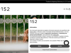 152store homepage screenshot