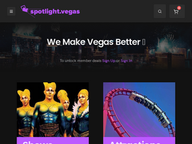 'spotlight.vegas' screenshot