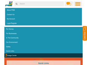 'pnm.com' screenshot