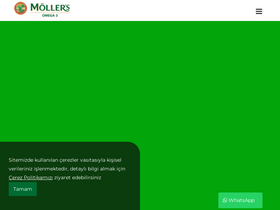 'mollers.com.tr' screenshot