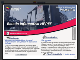 'mppef.gob.ve' screenshot