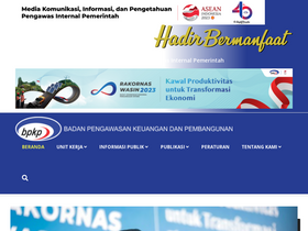'bpkp.go.id' screenshot